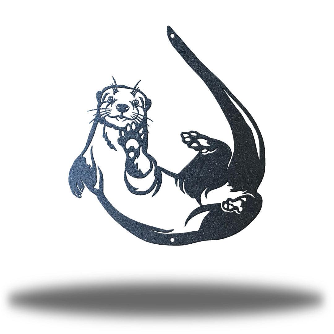 Riverside Designs-Otter-Metal Wall Art Décor